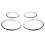 Electroplated Bright Strip Headlight Ring Frame for   Flying Spur 2005-2013 2