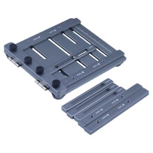 Versione CNC Solder Paste Stencil Fixture - Jig di Stampa Stencil In Acciaio per Assemblaggio PCB (Supporta SMT Bifacciale)