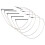 5 pcs Bendable Acoustic Guitar Transducer Sensitivity Piezo Bridge Pickup Cable 1