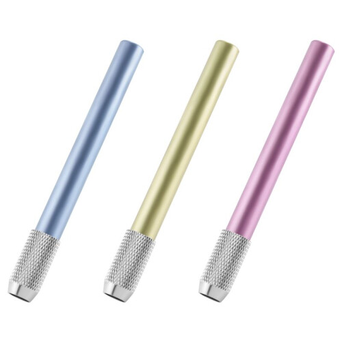 3pcs metal Pencil Lengthened Extender Holder random