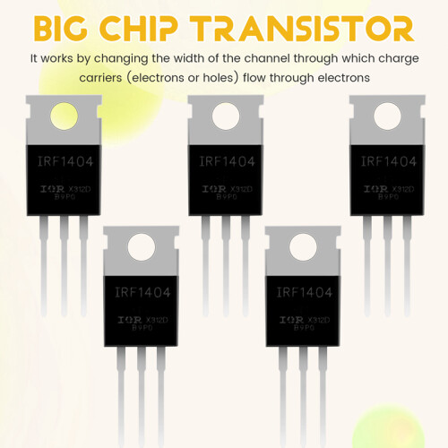 5 PCS 5X MOSFET Transistor IRF1404 1