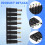 Universal 1 set = 8pcs / set 5pin Jack Plugs  for Laptop AC Power Adapter Tips Connectors for Computer Notebook 5