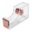 Design acrylique de luxe Devidoir transparent de ruban de table de bureau Or rose 1