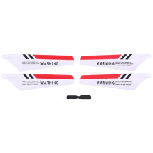 Syma 4 x Blades Syma S107 S107G Gyro Remote Control Helicopter Spares Repair RED