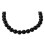 8mm Rund Edle Schwarz Onyx Perlen Bead Strang Halbedelstein 3