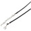 10X Leather Band Collar 2mm Necklace Necklace + Clasp 3