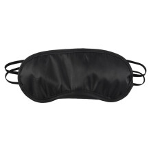 sleep mask Eye Mask Blindfold Travel Black Nylon 18.5x9cm Fashion