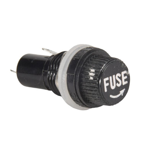 10 Pcs Electrical Panel Mounted 5 x 20mm Fuse Holder 2