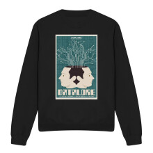 (XXL, Black) Star Trek Unisex Adult The Next Generation Season 1 Episode 13 Sweatshirt