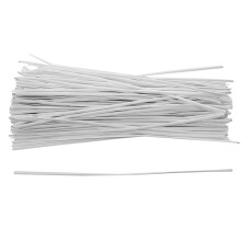 130 sztuk organizer do kabli opakowanie do wiązań opaski zaciskowe białe 150x2,2mm