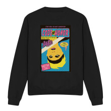 (L, Black) Star Trek Unisex Adult The Next Generation Season 1 Episode 4 Sweatshirt