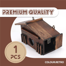 Retro Holz Brief Kasten Exquisite Mailbox AußEn Regen Schutz Suggestion Box Kreative Brief Kasten für Haus BüRo Lieferungen