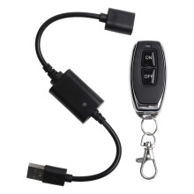 DC5V 433Mhz USB Kabellose RF Fernbedienung Schalter Treiber ein/Aus für LED Lichtleiste Leselampe Licht Ventilator