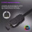 Controller ARGB 5V 3pin per Alimentazione  Controller RGB Hub 3PIN per Ventola CPU Case Computer LED Luce Radiatore Nero 5
