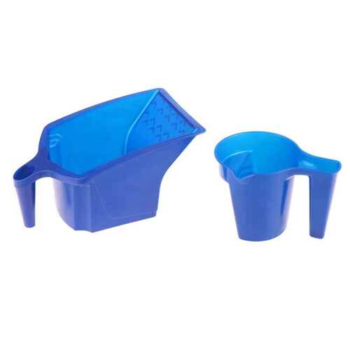 2 Pcs Roller Brush Holding Paint Cup New Material Convenient Construction  Plastic Paint Tray Paint Tool Set 2