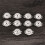 10PCS Ceramic B9A Silver-Plated 9Pin Vacuum Tube Socket Panel Chassis Mount for ECC81 ECC82 ECC83 EL84 6922 Vacuum Tube 5