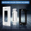 2-Pack Brush Wall Plate with Single Gang Low Voltage Mounting Bracket Cable Pass Through Insert for Speaker Wire 5