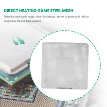 47Pcs/Set Direct Heat Reballing Universal Directly Stencils for Game Console PS3 CPU PS4 GPU CXD