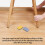 24 Pezzi di Scorrimento per Mobili e Guide per Mobili in Movimento per Tappeti, 25 X 35 Mm, Guide per Mobili Autoadesive 3