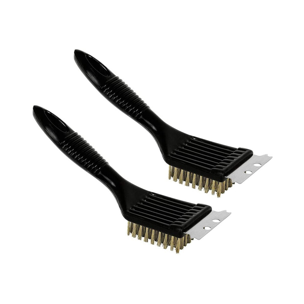 Bbq Grill Brush Grill Cleaner Barbecue Grill Brush And Scraper Non Scratch Cleaning Best For Any Grill 2 Pieces 4711967982303