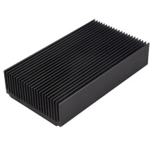 Dissipatore di Calore  nel Alluminio 4,72 X 2,72 X 1,06 Pollici / 120 X 69 X 27 Mm Dissipatore di Calore Raffreddamento Radiatore nel Ossido