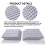 16 Pcs Acoustic Panels,Sound Insulation Board,Wall Sound Insulation Board,for Acoustic Treatment,Wall Decor,Studio,Etc 6