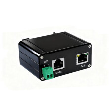 Industriële PoE-Injector met 44-57Vdc-Ingang, 90W, 2,5 Gbps, Krachtige Ethernet-Adapter voor IP-Camera'S, Draadloze Access Points, VoIP en Switches