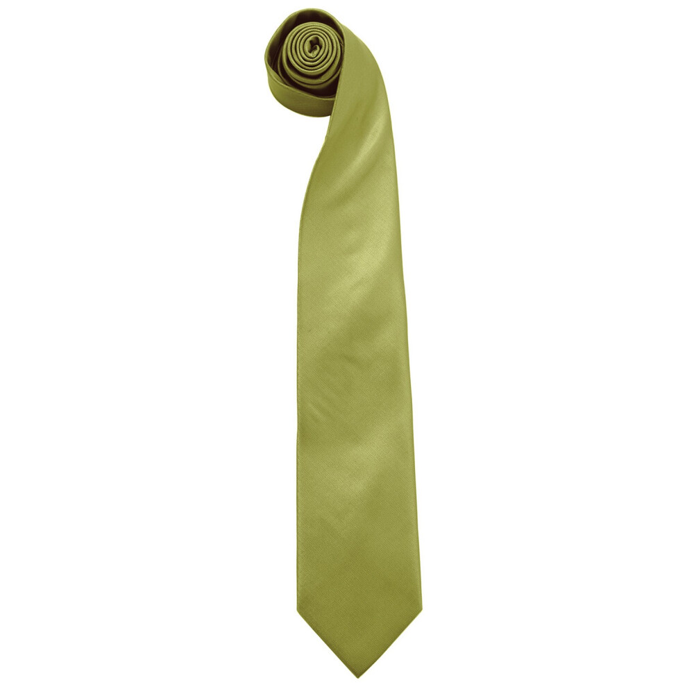 Premier (One Size, Grass Green) Mens Colours Fashion Tie