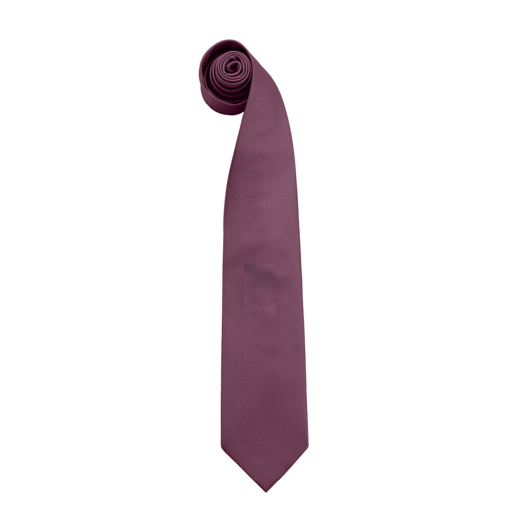 Premier (One Size, Purple) Mens Colours Fashion Tie