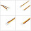 5Pcs Unbuckled Grove Cable HY2.0-4Pin Grove Cable for M5Stack Development Board for M5STACK Accessory, 10cm 3