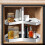 2 St Lazy Shelf Liner Circle Köksfoder Icke Vidhäftande Köksskåpsfoder Halkfria Halkfria Kylmattor 3