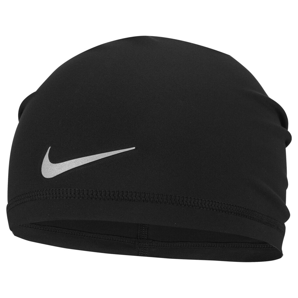 Nike Men's Black Dri-Fit U Peak Beanie In - Image 3