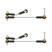 2 Set StyrläNk ServoläNkstag StyrläNkage för WPL C14 C24 C34 B1 B14 B24 B16 B36 1/16 RC Bilreservdelar