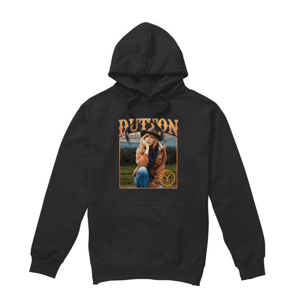 Yellowstone (Xl, ) Mens Thoughts Beth Dutton Hoodie Black