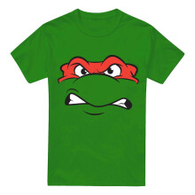 (3XL, Kelly Green) Teenage Mutant Ninja Turtles Mens Angry Raphael T-Shirt