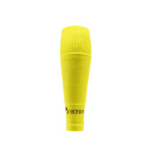 (12 UK Child-6 UK, Yellow) Precision Childrens/Kids Pro Compression Footless Socks