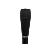 (12 UK Child-6 UK, Black) Precision Childrens/Kids Pro Compression Footless Socks