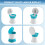 Pill Crusher Cutter Splitter Grinder - [3 In 1] - Pill Crusher Pulverizer - Tablet Cutter with Small Pill Box Container 6