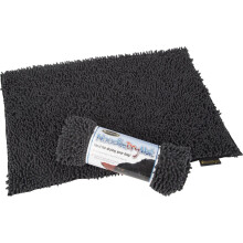 (90cm x 60cm, Grey) Scruffs Noodle Dog Drying Mat