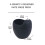 Black 5oz 180M Silicone Yerba Mate Cup Set Tea Cup with Stra for Gift 6