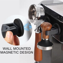 Support Mural Magnétique pour Presse à Expresso, Organiseur de Porte-Filtre à Expresso pour le Rangement, Presse à Expresso 51, 54, 58 mm