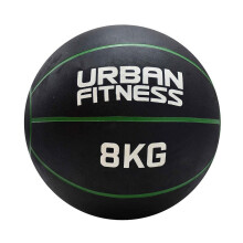 (8kg, Green) Urban Fitness Medicine Ball