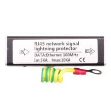 RJ45-Stekker Ethernet-Netwerkoverspanningsbeveiliging Donderafleider 100MHz