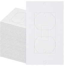 Aisladores de Salida, Selladores de Tiro, 100 Unidades de Almohadillas Aislantes para Salidas EléCtricas, Junta de Espuma EVA para Pared, Cubierta de