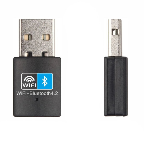 USB Wifi -Compatible Adapter V4.2 Wireless Network Card Wifi Antenna Transmitter PC Lan Internet Receiver 2