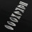 Acrylic Optical Experiment Set Triangular Prism Convex Lens Concave Mirror 8 PCS for Lens Imaging Source Science Physics 8