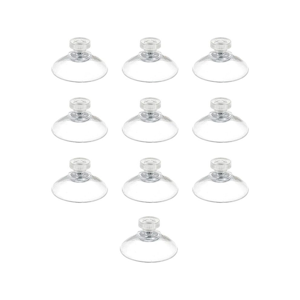 Torribaly 10Pcs 40Mm Suction Cup With M4-Screw And Knurled Nut, Suction Cup With Thread, Sucker Pads For Glass Table Top