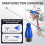 Airless Paint Sprayer 360 Degree Fan Pivot Rotation Universal Adapter Swivel Extension Controller Rotate Different Angle 2