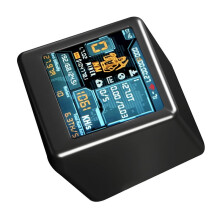 NM TV NMMiner TV 1060KH/S Hashrate Nerdminer V2 ESP32 BTC SOLO Lottery Miner & Gift Home Desktop Clock Black