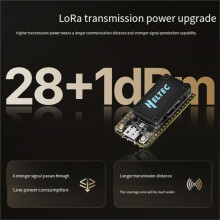 Upgrade Heltec WiFi LoRa 32(V4) ESP32S3+SX1262 BLE LoRa Node Meshtastic LoRaWAN Compatible 28dbm Transmission Power